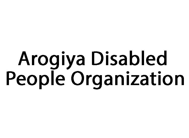 Arogiya Disabled People Organization